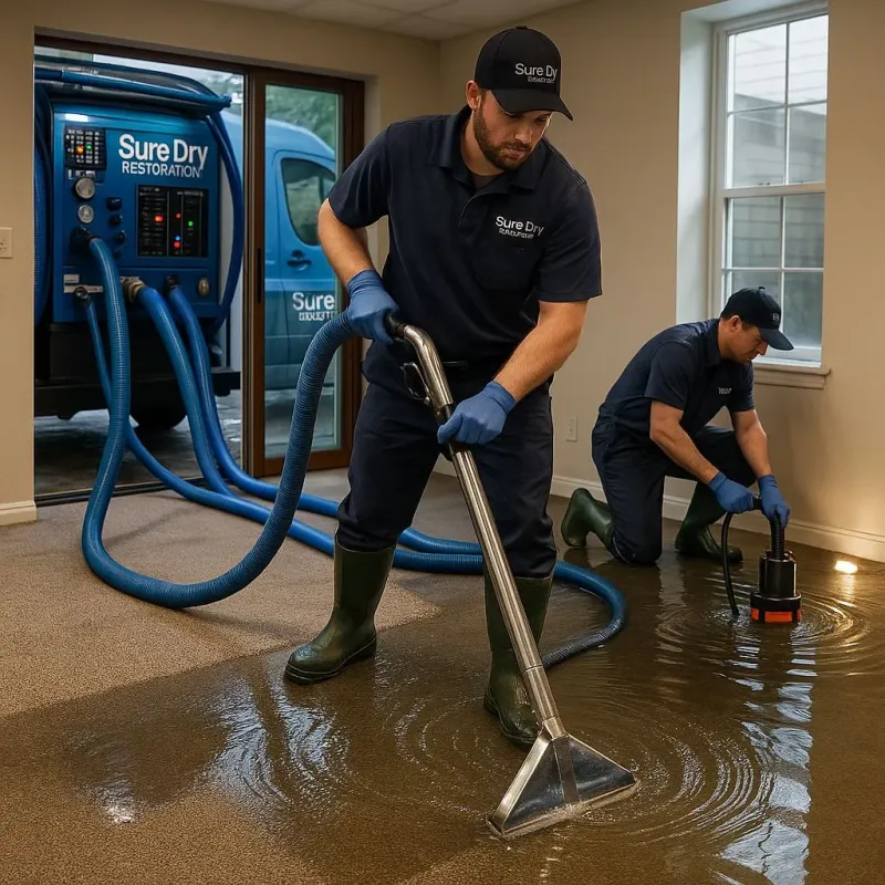 Water Extraction and Removal process in Chatsworth, CA